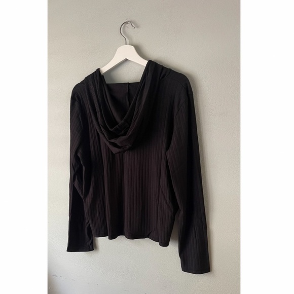 Yummie Ribbed Lightweight Hoodie - Picture 6 of 8